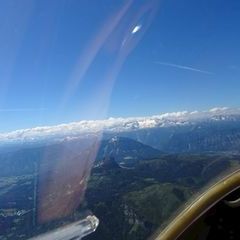 Flugwegposition um 09:04:10: Aufgenommen in der Nähe von Bad Ischl, Österreich in 2425 Meter